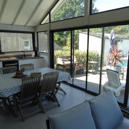 Maison Piscine Classee 4 Etoiles Guidel Exterior foto